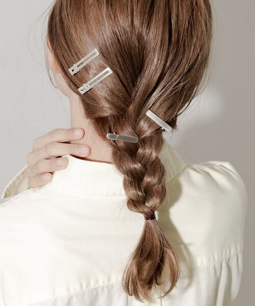 SMELLY / スメリー ヘアアクセサリー | マットメタル4セットピン | 詳細3