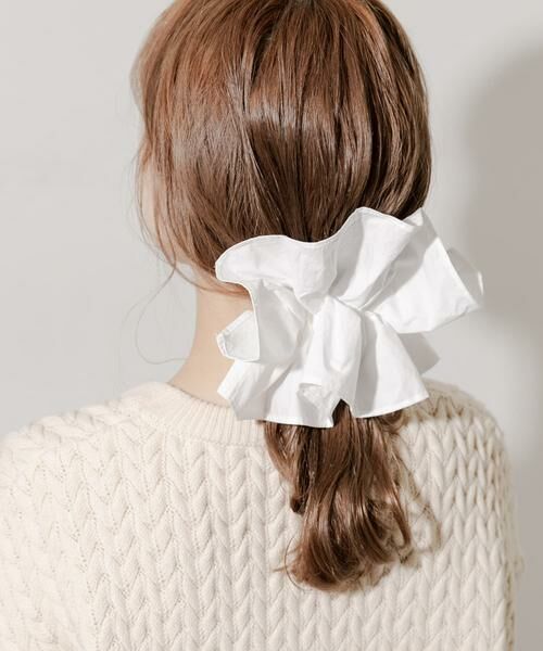 SMELLY / スメリー カチューシャ・カチューム・その他 | ギャザーボリュームヘアバレッタ | 詳細1