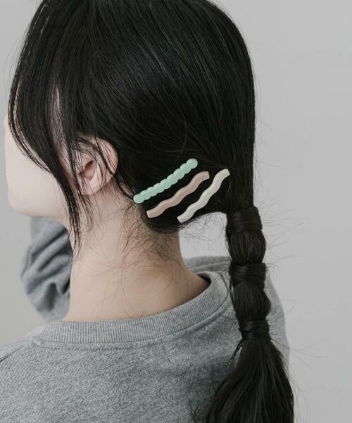 SMELLY / スメリー カチューシャ・カチューム・その他 | カラージュシニュアンス3セットヘアピン | 詳細2