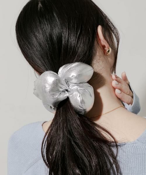 SMELLY / スメリー ヘアゴム・シュシュ | ボリュームフラワーシュシュ | 詳細4