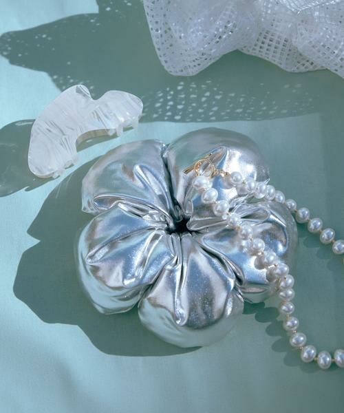 SMELLY / スメリー ヘアゴム・シュシュ | ボリュームフラワーシュシュ | 詳細5