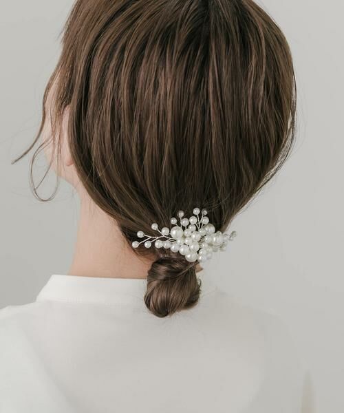 SMELLY / スメリー カチューシャ・カチューム・その他 | パールデザインドレスピン | 詳細1