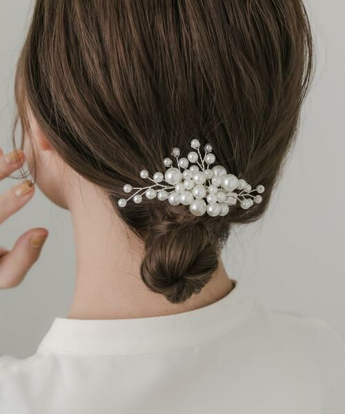 SMELLY / スメリー カチューシャ・カチューム・その他 | パールデザインドレスピン | 詳細3