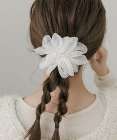 SMELLY / スメリー カチューシャ・カチューム・その他 | パールギャザーシアーバレッタ