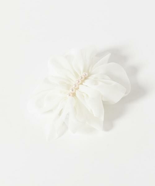 SMELLY / スメリー カチューシャ・カチューム・その他 | パールギャザーシアーバレッタ | 詳細5