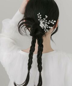 SMELLY / スメリー カチューシャ・カチューム・その他 | 『WEB/一部店舗限定』パールフラワードレスピン