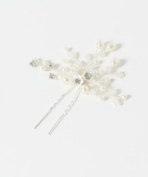 SMELLY / スメリー カチューシャ・カチューム・その他 | 『WEB/一部店舗限定』パールフラワードレスピン | 詳細5