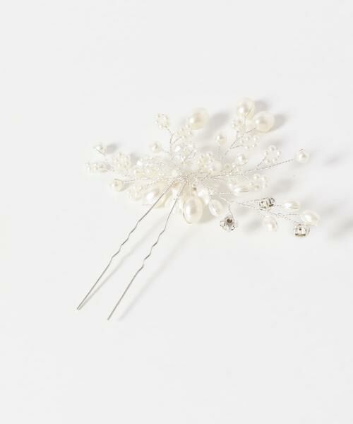 SMELLY / スメリー カチューシャ・カチューム・その他 | 『WEB/一部店舗限定』パールフラワードレスピン | 詳細6