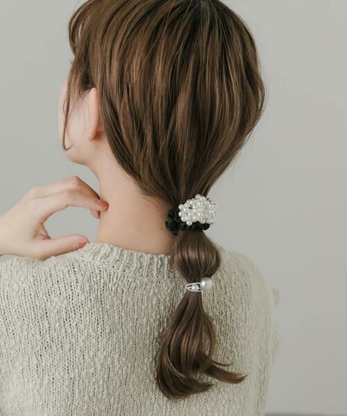 SMELLY / スメリー ヘアゴム・シュシュ | パール2セットヘアゴム | 詳細3