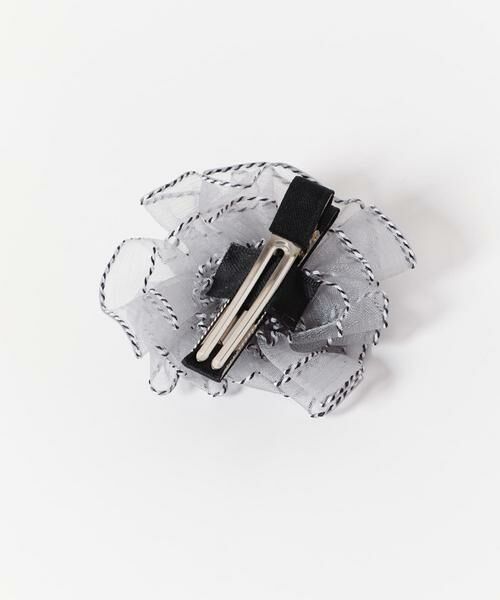 SMELLY / スメリー カチューシャ・カチューム・その他 | パイピングシフォンフラワーヘアピン | 詳細5