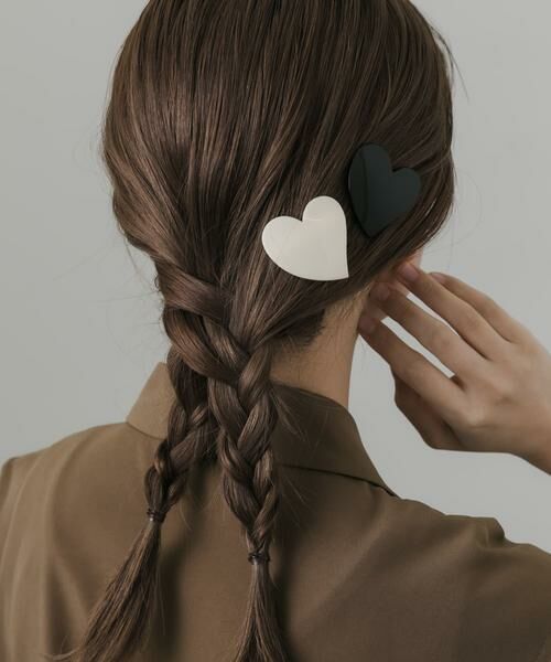 SMELLY / スメリー カチューシャ・カチューム・その他 | ハート2セットピン | 詳細1