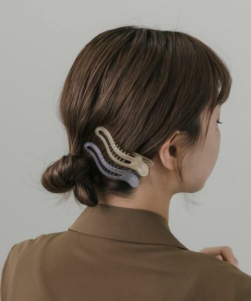 SMELLY / スメリー カチューシャ・カチューム・その他 | マットクリアウェーブ2セットバンス | 詳細1