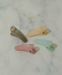 SMELLY / スメリー カチューシャ・カチューム・その他 | クリアカラー4セットクリップ