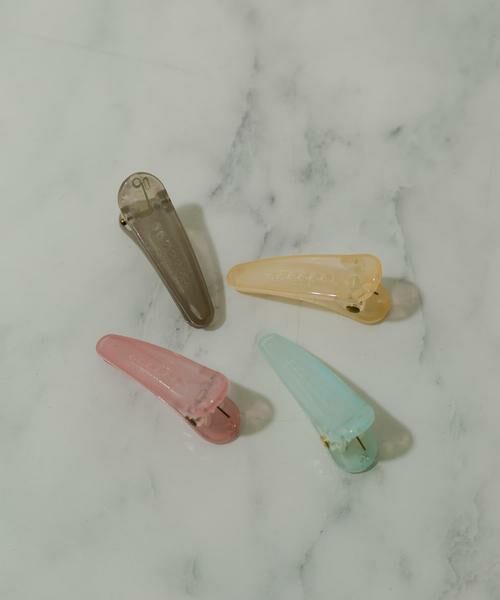 SMELLY / スメリー カチューシャ・カチューム・その他 | クリアカラー4セットクリップ | 詳細1