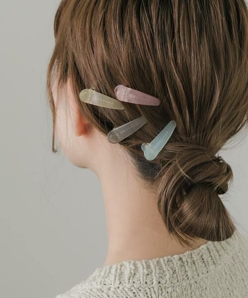 SMELLY / スメリー カチューシャ・カチューム・その他 | クリアカラー4セットクリップ | 詳細2