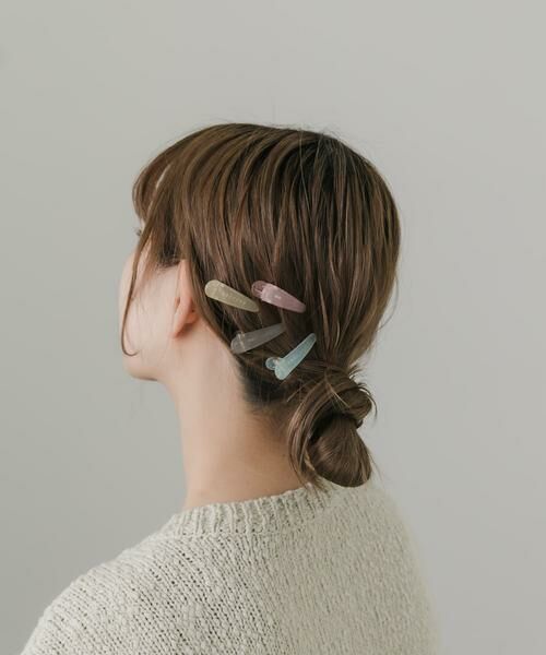 SMELLY / スメリー カチューシャ・カチューム・その他 | クリアカラー4セットクリップ | 詳細3