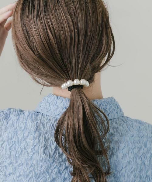 SMELLY / スメリー ヘアゴム・シュシュ | パールカーブヘアゴム | 詳細1