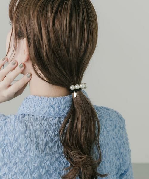 SMELLY / スメリー ヘアゴム・シュシュ | パールカーブヘアゴム | 詳細3