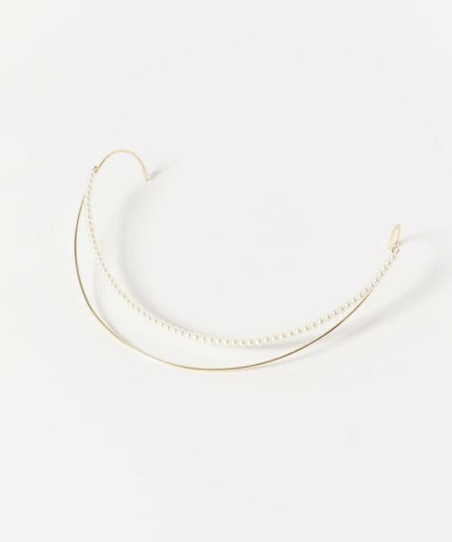 SMELLY / スメリー カチューシャ・カチューム・その他 | パールラインバックカチューシャ | 詳細5