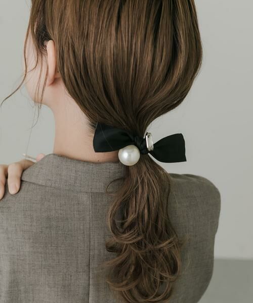 SMELLY / スメリー ヘアゴム・シュシュ | パールビジューヘアゴム | 詳細2