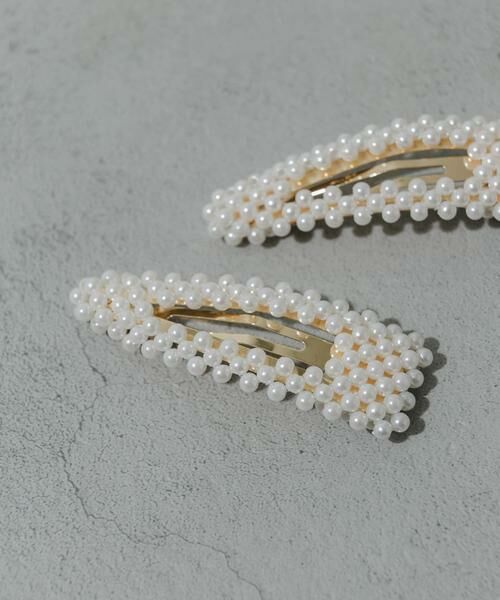 SMELLY / スメリー カチューシャ・カチューム・その他 | パール2セットピン | 詳細2