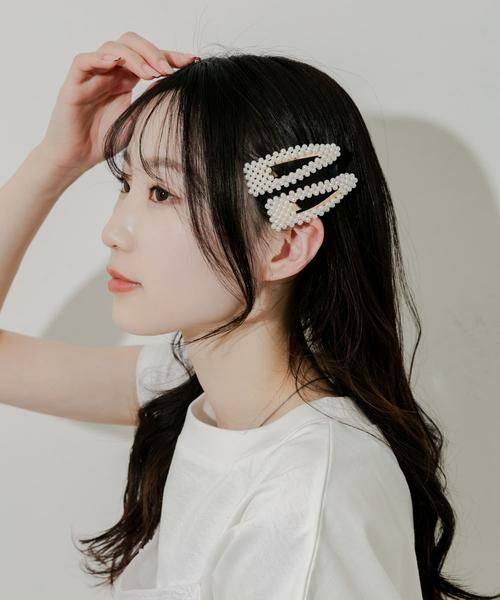 SMELLY / スメリー カチューシャ・カチューム・その他 | パール2セットピン | 詳細5