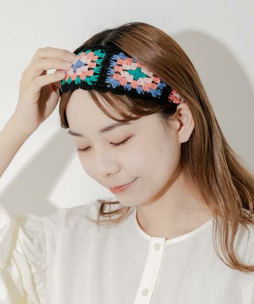 SMELLY / スメリー カチューシャ・カチューム・その他 | クロシェフラワーヘアバンド | 詳細2