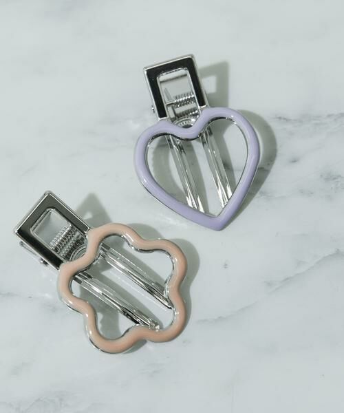 SMELLY / スメリー カチューシャ・カチューム・その他 | モチーフ2セットヘアピン | 詳細1