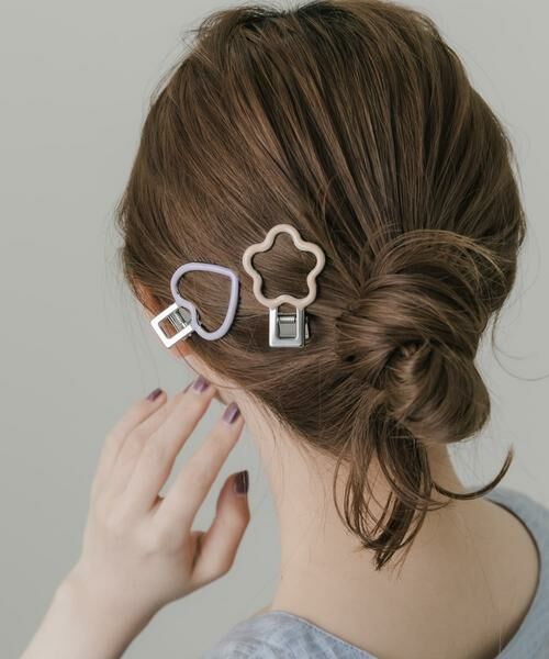 SMELLY / スメリー カチューシャ・カチューム・その他 | モチーフ2セットヘアピン | 詳細3
