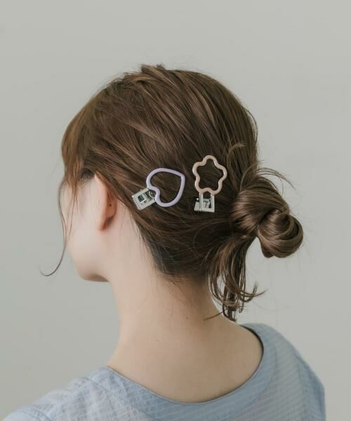 SMELLY / スメリー カチューシャ・カチューム・その他 | モチーフ2セットヘアピン | 詳細5