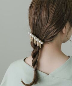 SMELLY / スメリー カチューシャ・カチューム・その他 | パールチェーンバレッタ