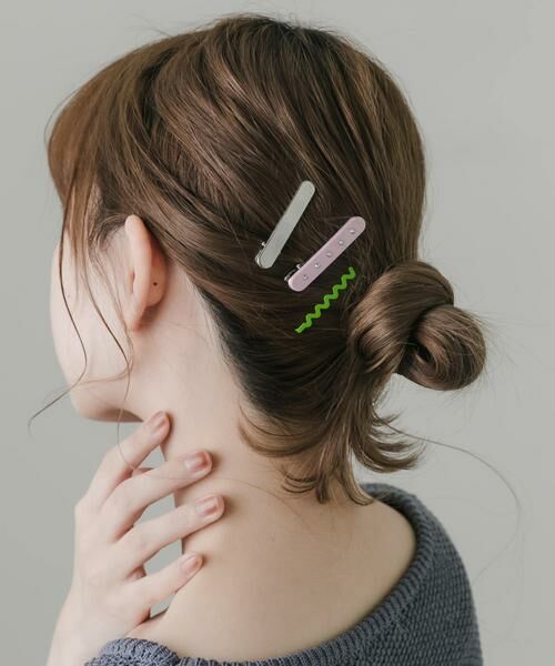 SMELLY / スメリー カチューシャ・カチューム・その他 | カラーマルチ3セットヘアピン | 詳細5