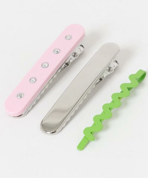 SMELLY / スメリー カチューシャ・カチューム・その他 | カラーマルチ3セットヘアピン | 詳細8