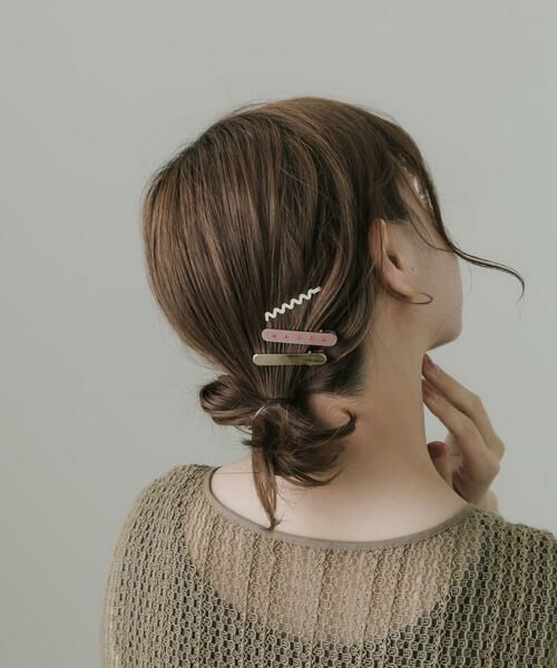 SMELLY / スメリー カチューシャ・カチューム・その他 | カラーマルチ3セットヘアピン | 詳細14