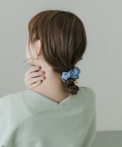 SMELLY / スメリー ヘアゴム・シュシュ | デニムフラワー2セットヘアゴム | 詳細6