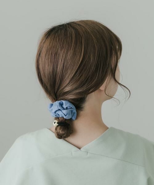 SMELLY / スメリー ヘアゴム・シュシュ | デニムフラワー2セットヘアゴム | 詳細7