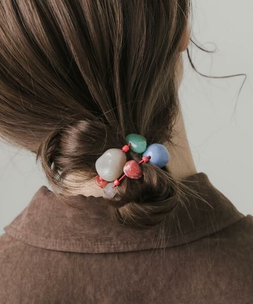SMELLY / スメリー ヘアゴム・シュシュ | カラフルモチーフヘアポニー | 詳細1