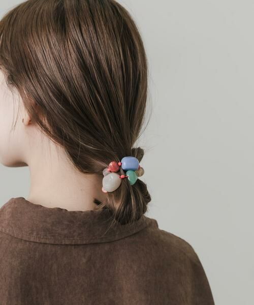 SMELLY / スメリー ヘアゴム・シュシュ | カラフルモチーフヘアポニー | 詳細3