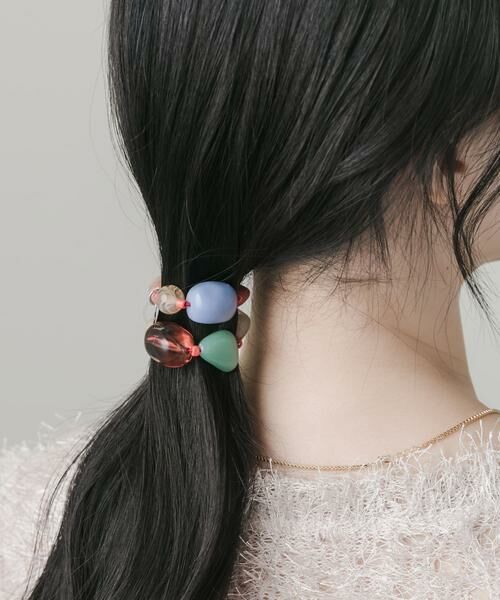 SMELLY / スメリー ヘアゴム・シュシュ | カラフルモチーフヘアポニー | 詳細6
