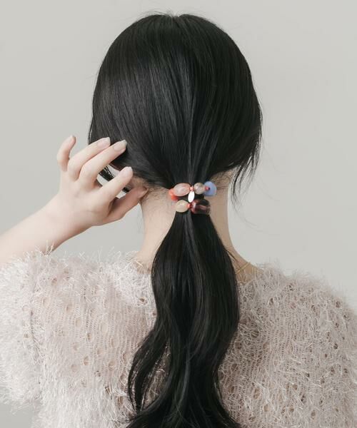 SMELLY / スメリー ヘアゴム・シュシュ | カラフルモチーフヘアポニー | 詳細7