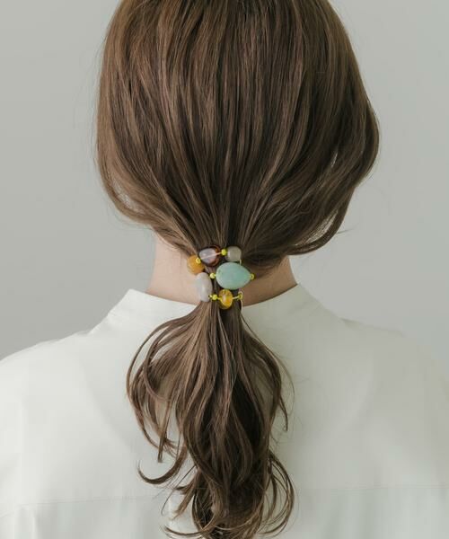 SMELLY / スメリー ヘアゴム・シュシュ | カラフルモチーフヘアポニー | 詳細9