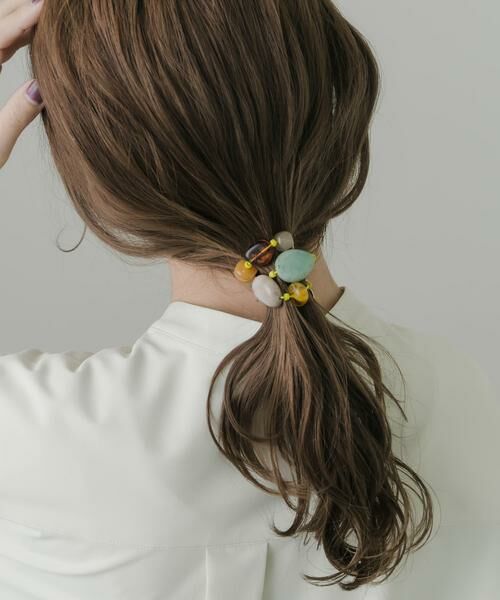 SMELLY / スメリー ヘアゴム・シュシュ | カラフルモチーフヘアポニー | 詳細10