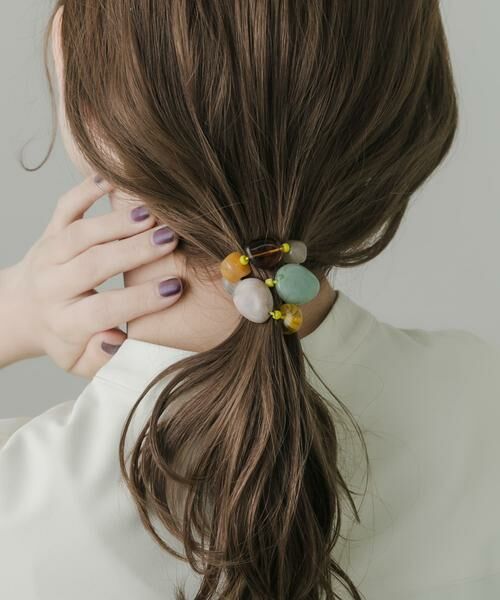 SMELLY / スメリー ヘアゴム・シュシュ | カラフルモチーフヘアポニー | 詳細11