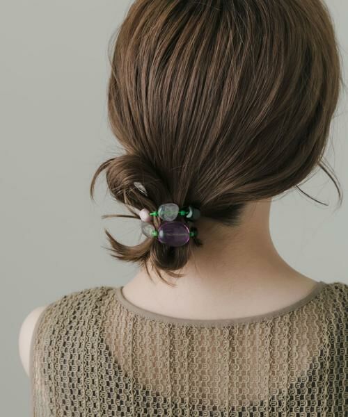 SMELLY / スメリー ヘアゴム・シュシュ | カラフルモチーフヘアポニー | 詳細17