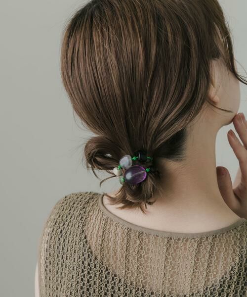 SMELLY / スメリー ヘアゴム・シュシュ | カラフルモチーフヘアポニー | 詳細18