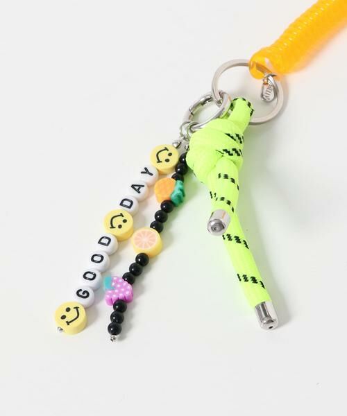 SMELLY / スメリー キーホルダー・ストラップ | カラフルコイルビーズキーチェーン | 詳細6