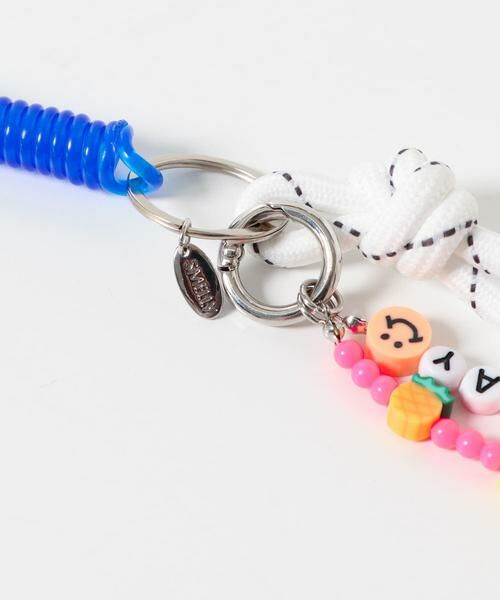 SMELLY / スメリー キーホルダー・ストラップ | カラフルコイルビーズキーチェーン | 詳細10