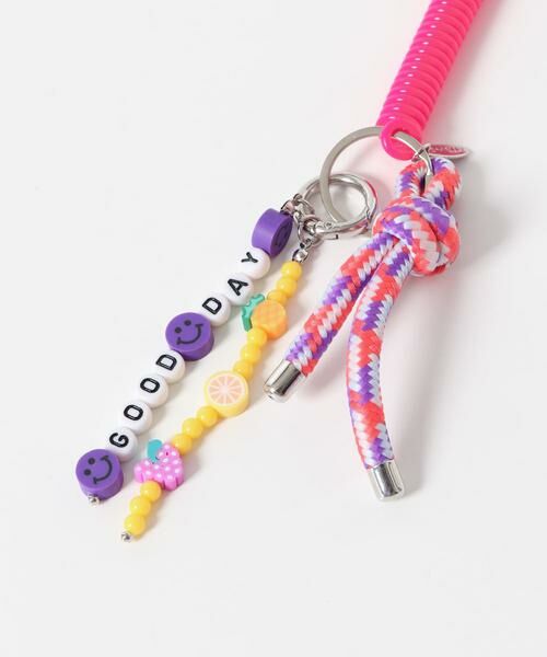 SMELLY / スメリー キーホルダー・ストラップ | カラフルコイルビーズキーチェーン | 詳細16