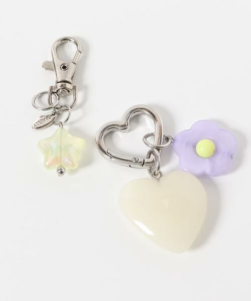 SMELLY / スメリー キーホルダー・ストラップ | ハートフラワーキーチェーン | 詳細8