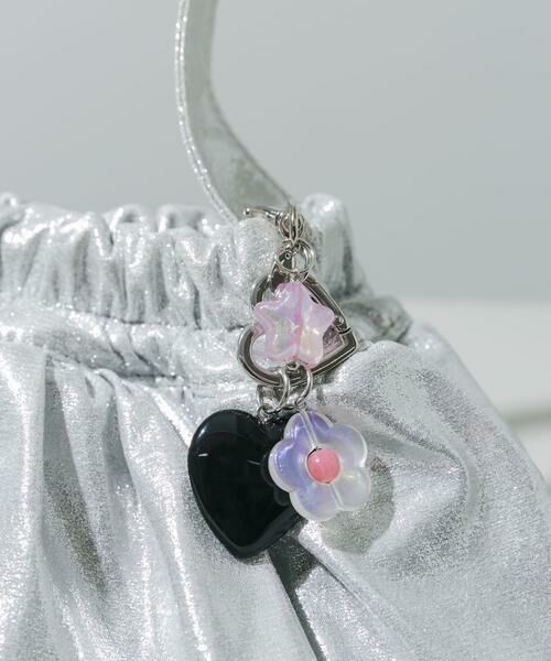 SMELLY / スメリー キーホルダー・ストラップ | ハートフラワーキーチェーン | 詳細12